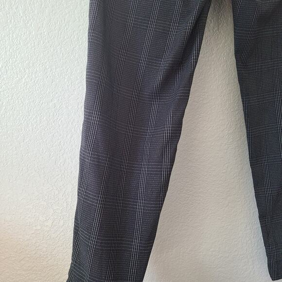 Zoe + Phoebe Dress Crop Pants Women Petite Large Pull On Plaid Stretch Career - Picture 5 of 10